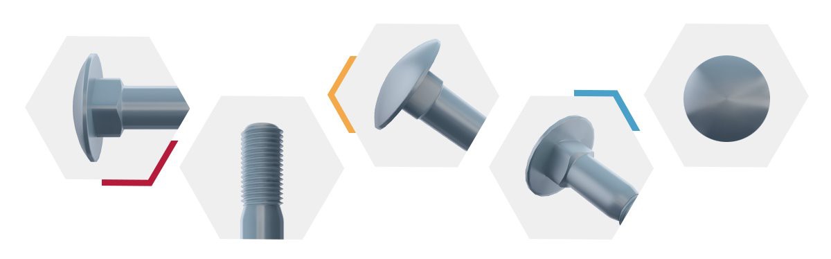 Large Head Carriage Bolts-detail