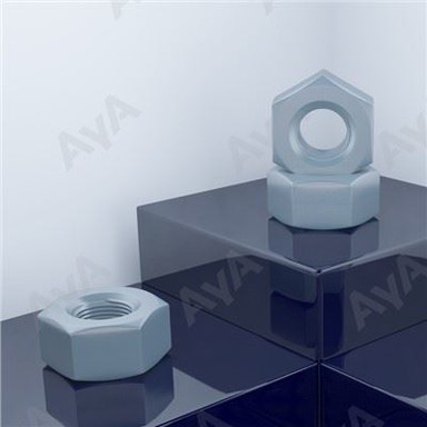 Svart Hex Nut